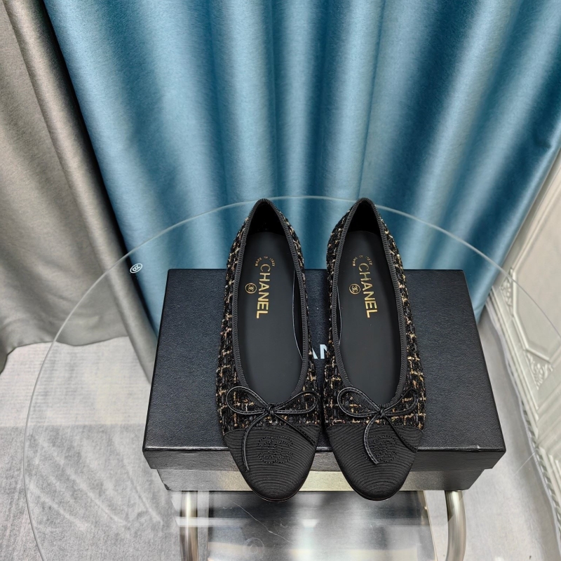 Ch*el flat shoes